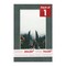 Dark Grey Suede Mat Board for 20x30 Frames - Fits 14x25 Photos